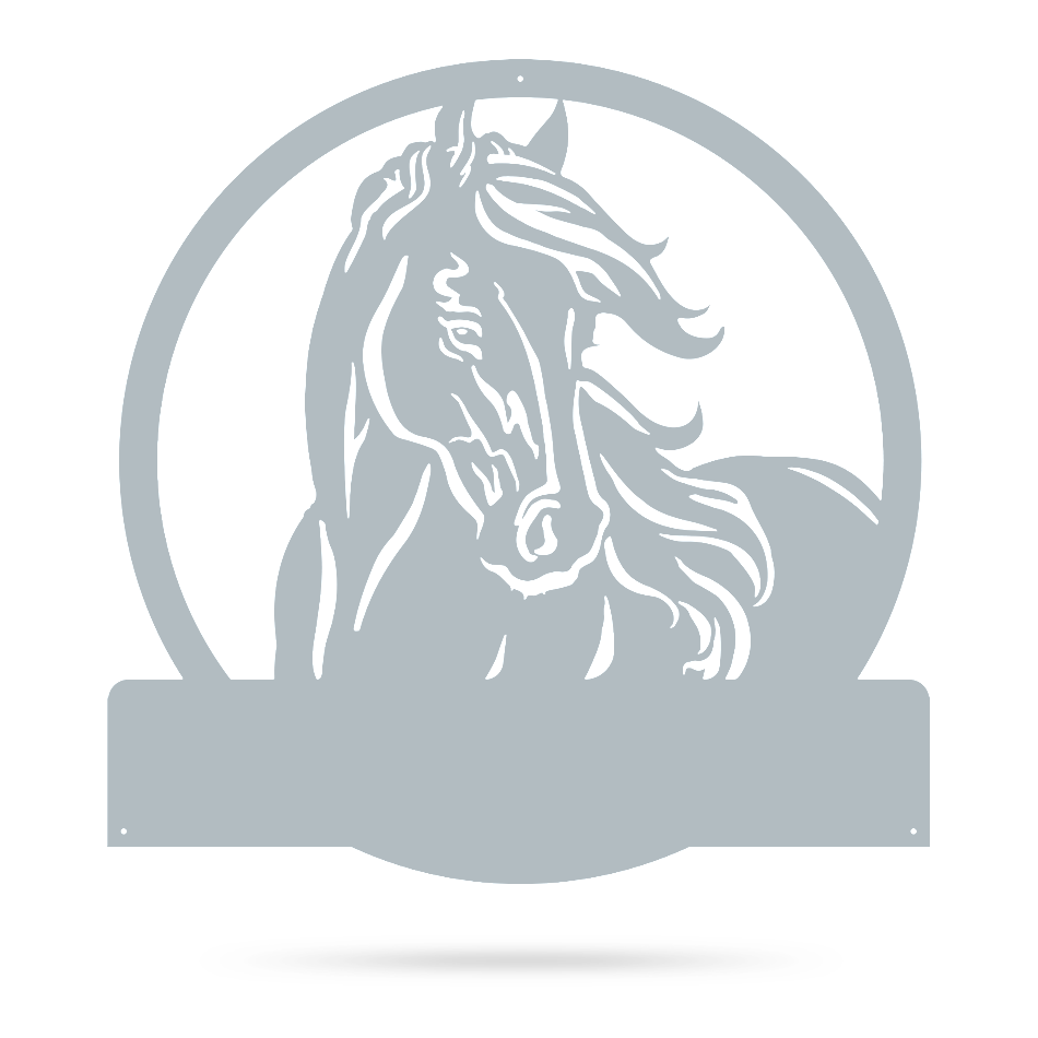 Personalized Horse Ranch Sign