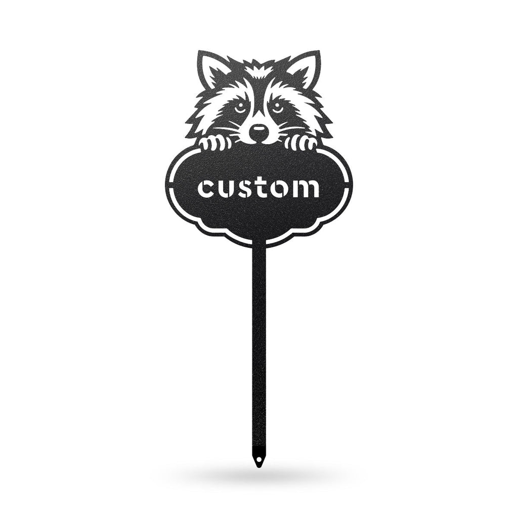 Rocky the Raccoon Seed & Plant Markers