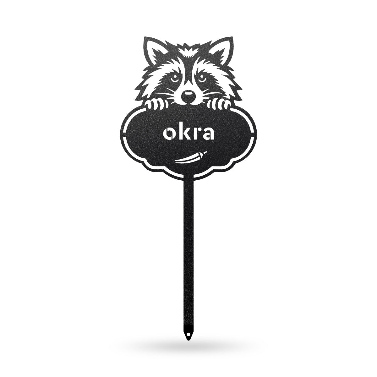 Rocky the Raccoon Seed & Plant Markers