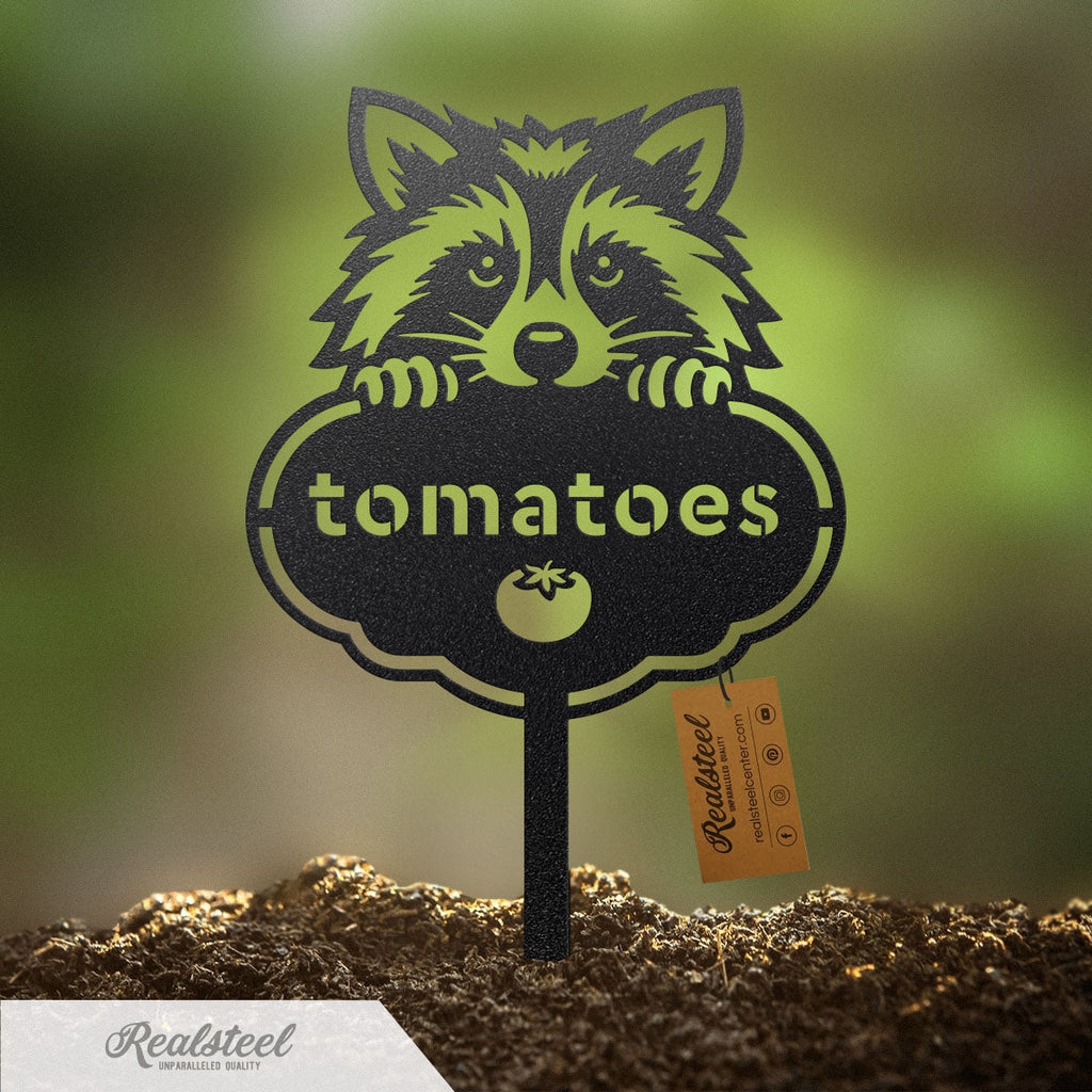 Rocky the Raccoon Seed & Plant Markers