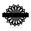 Sunflower Monogram