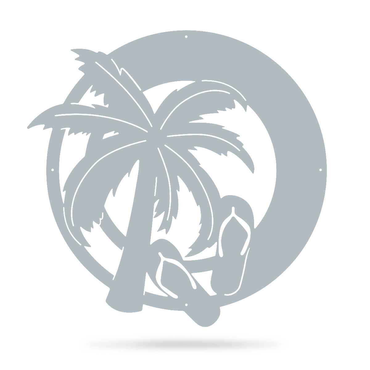 Tropical Oasis Monogram