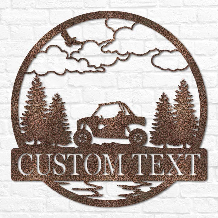 Side by Side Outdoor Monogram