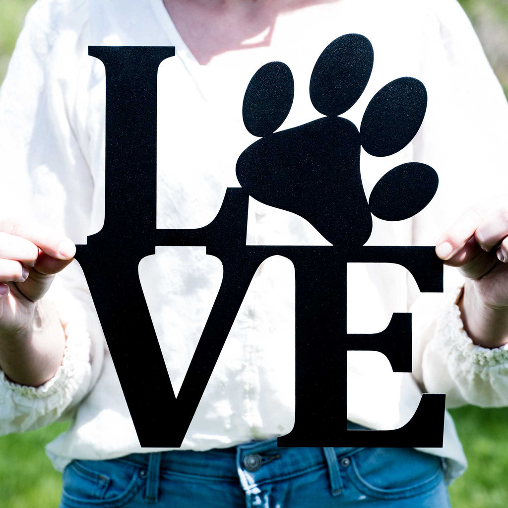 Dog Love with Paw