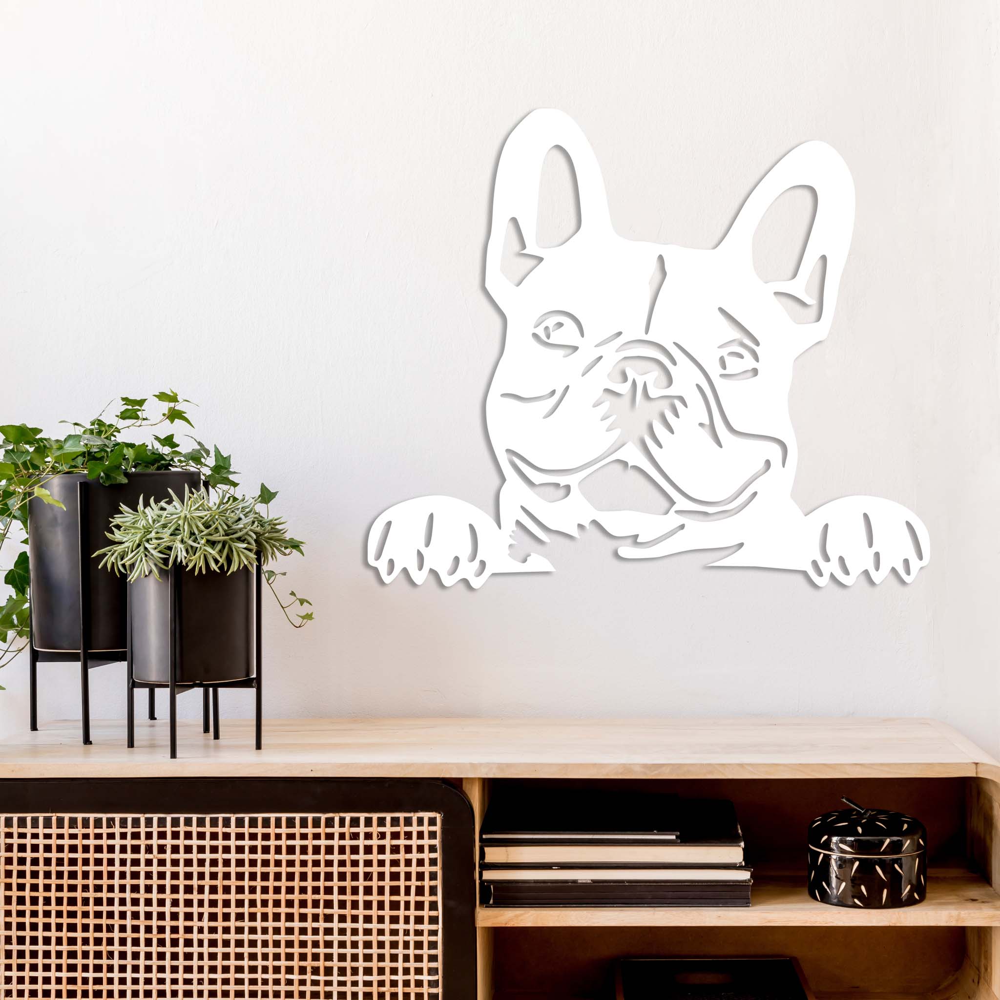 French Bulldog - Metal Wall Art
