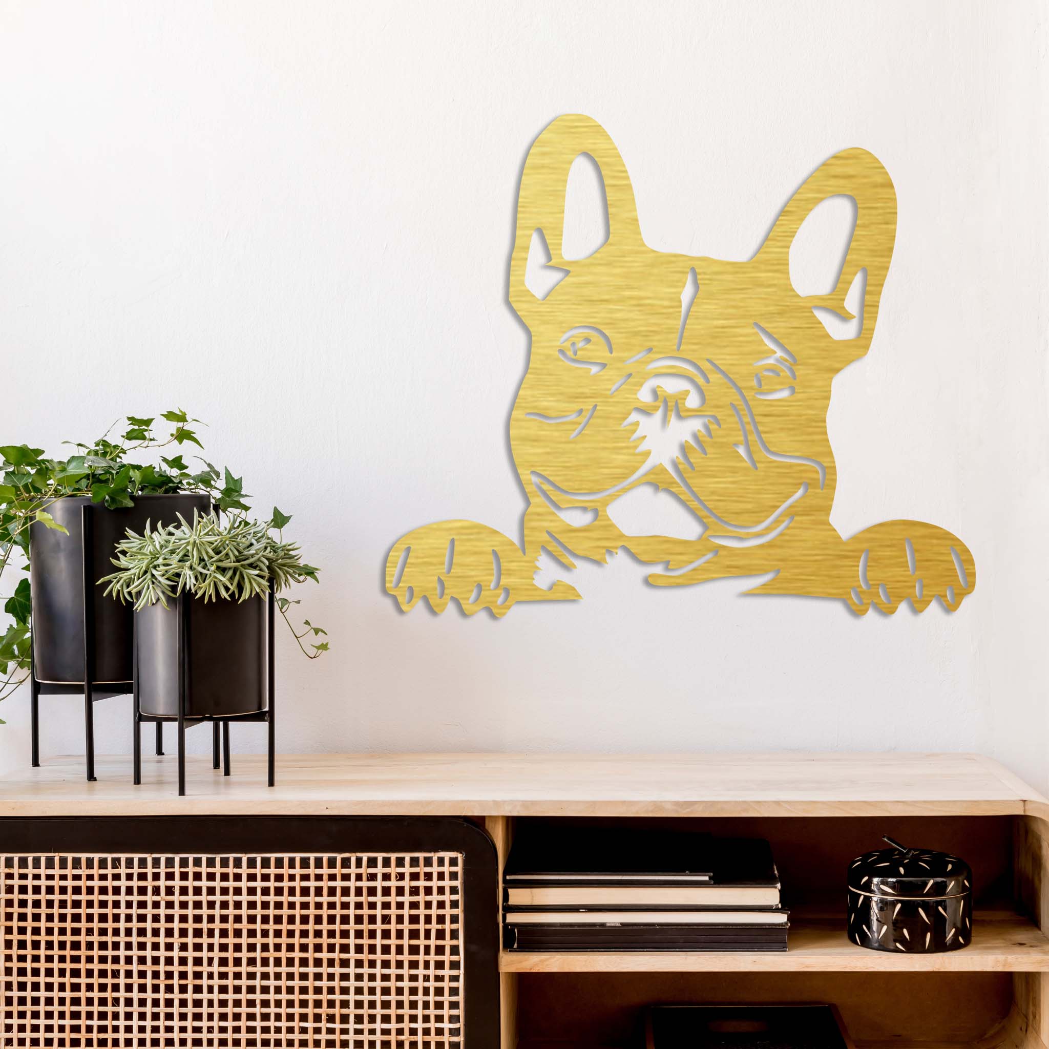 French Bulldog - Metal Wall Art