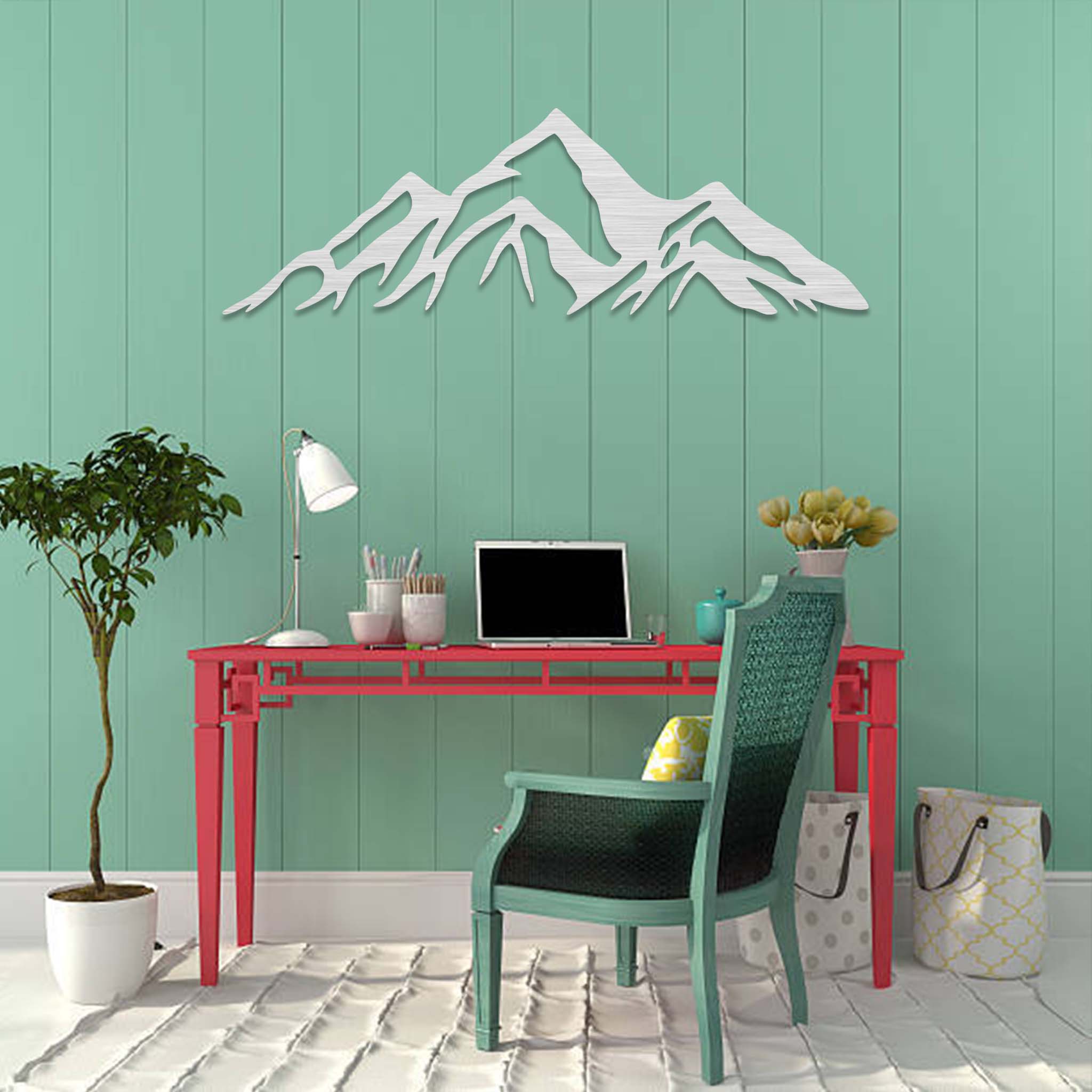 Rocky Mountains - Metal Wall Art