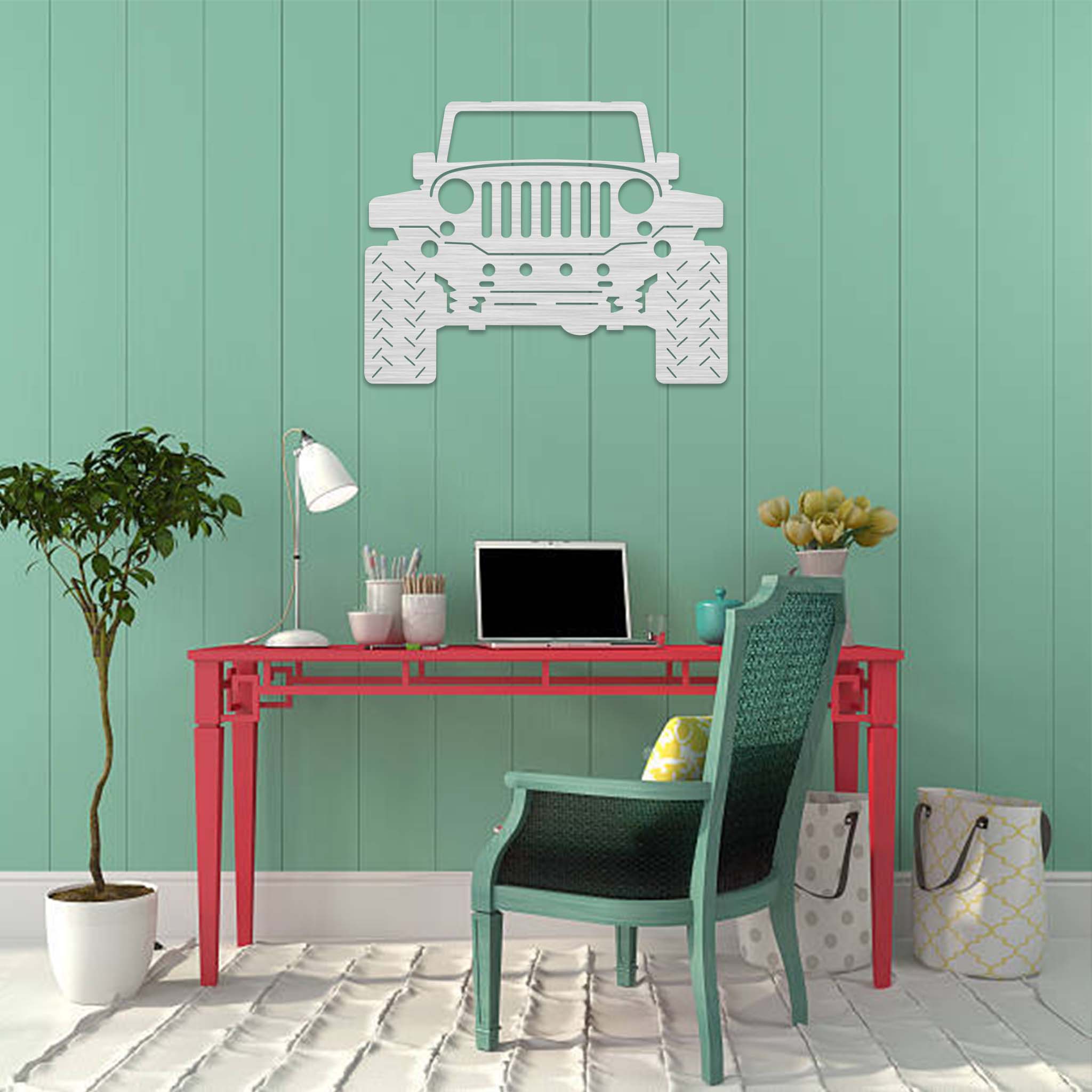 Jeep - Metal Wall Art
