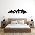 Teton Mountain Range - Metal Wall Art