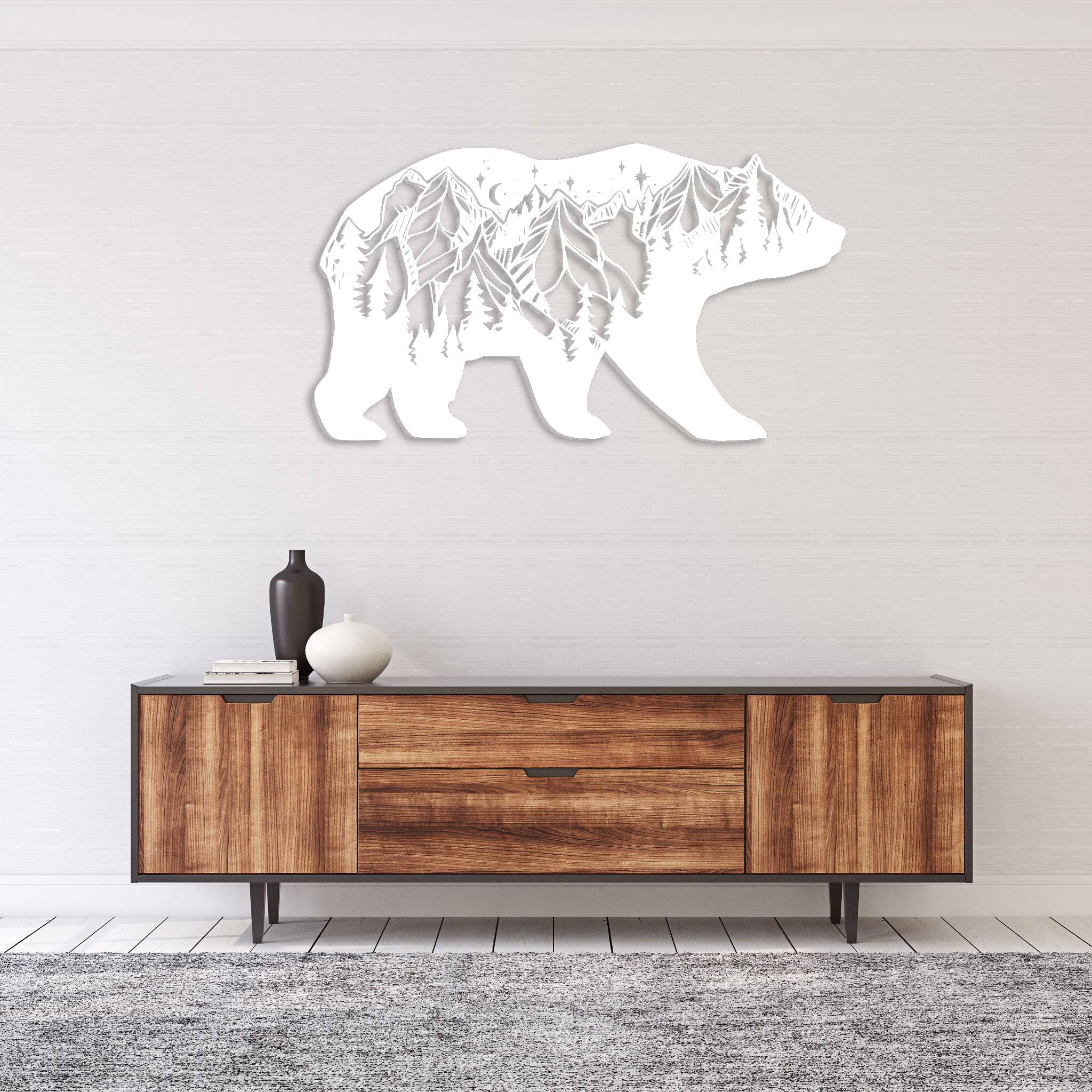 Bear Mountain - Metal Wall Art