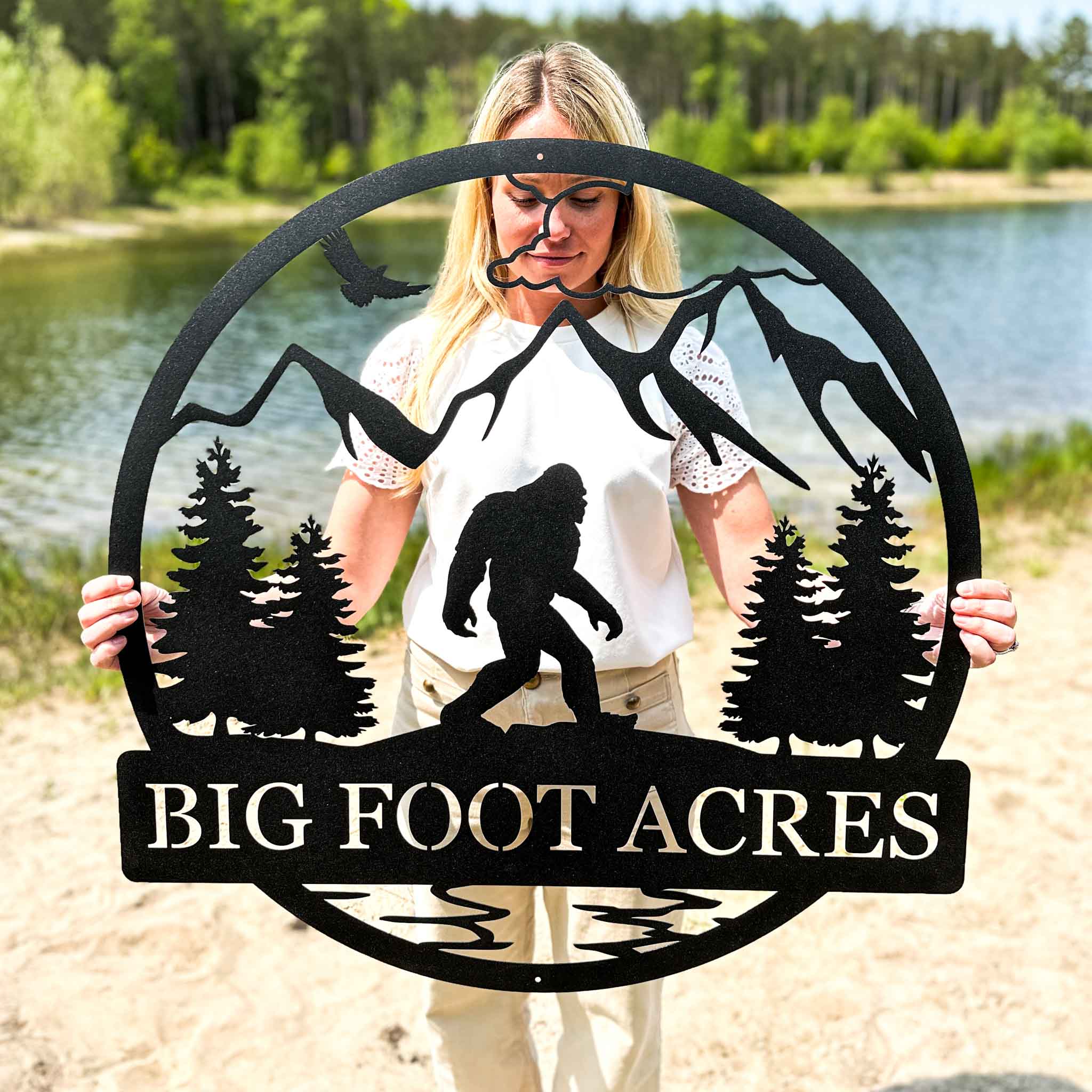 Sasquatch Outdoor Monogram